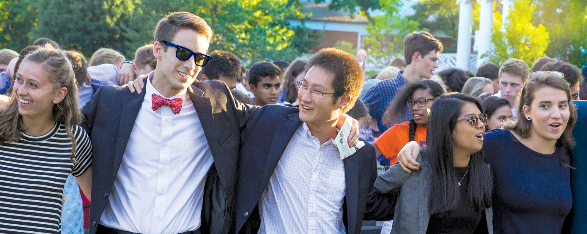 Singing the good old song at Reunions