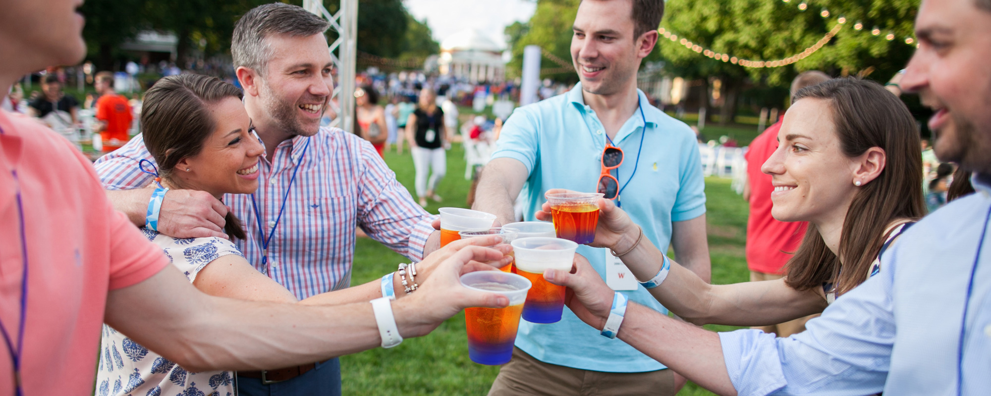 Cheers at Reunions