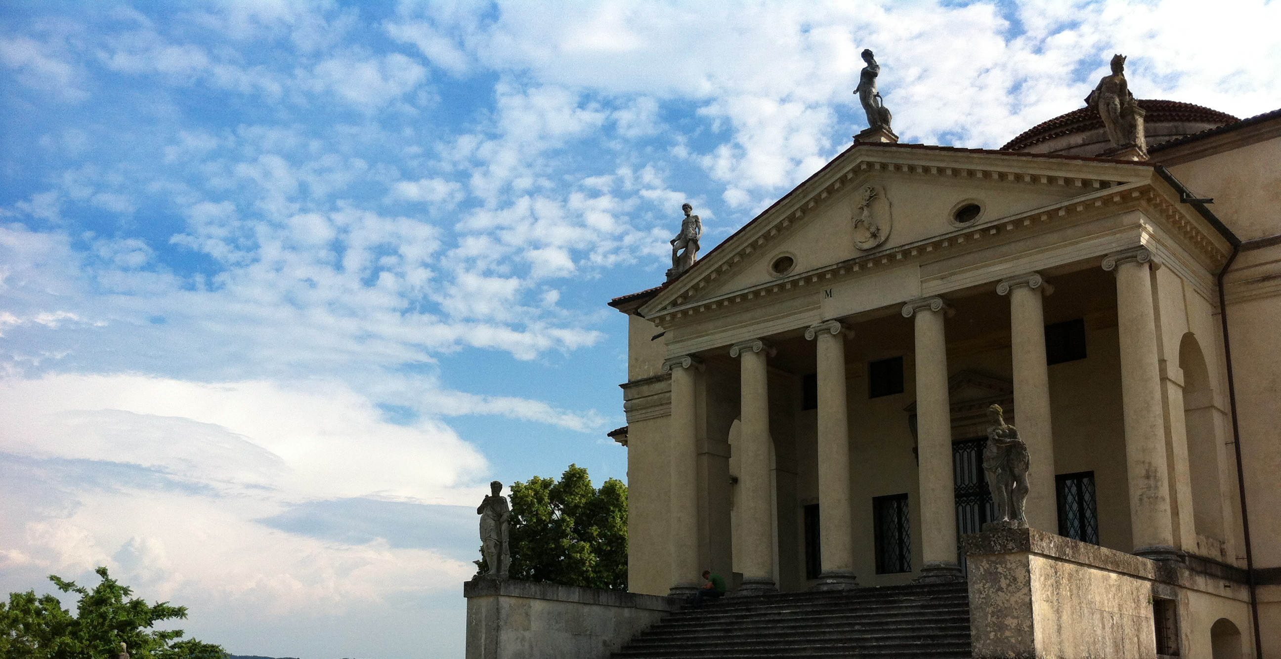 Villa Rotonda in the Daytime