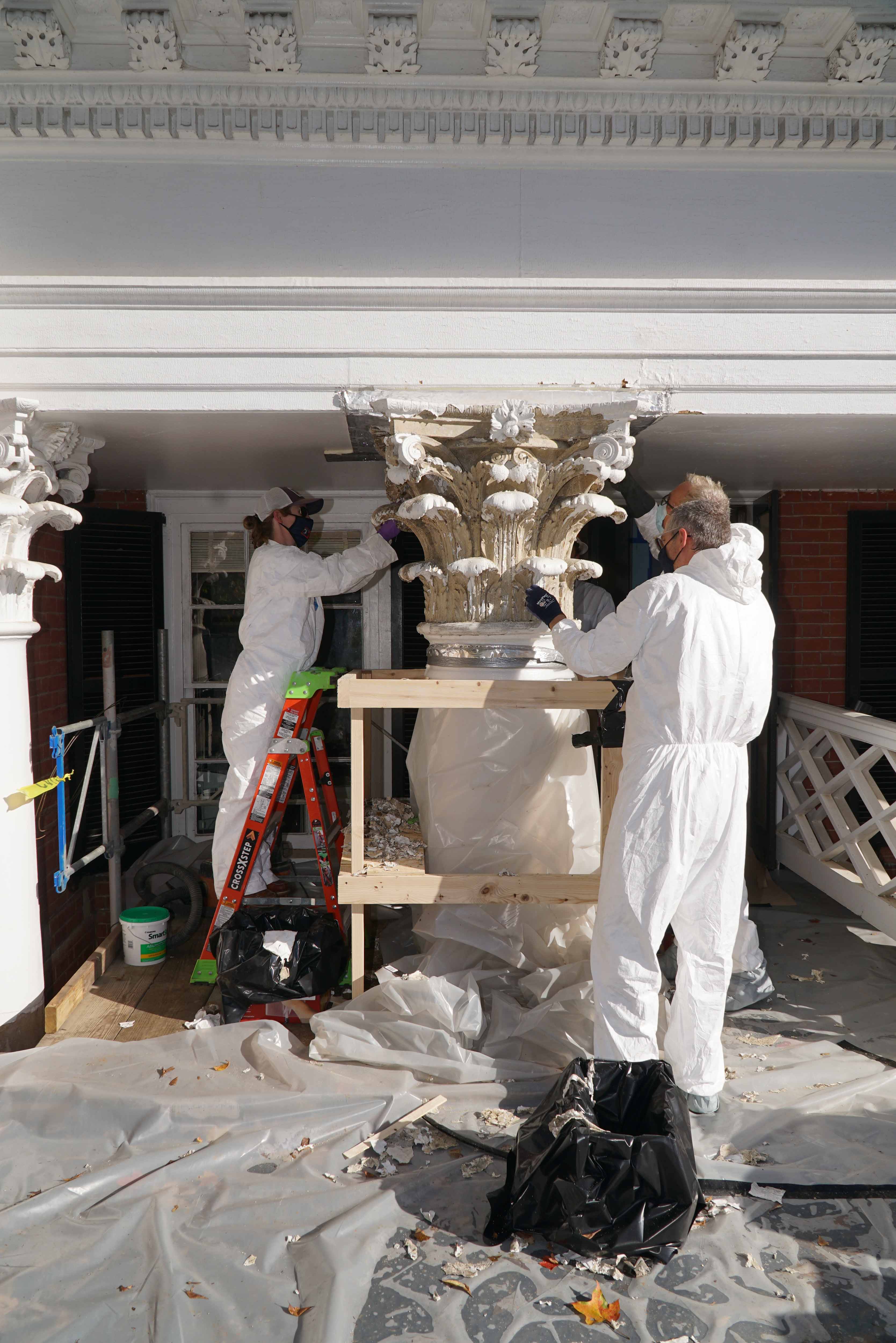 Restoring Pavilion VIII