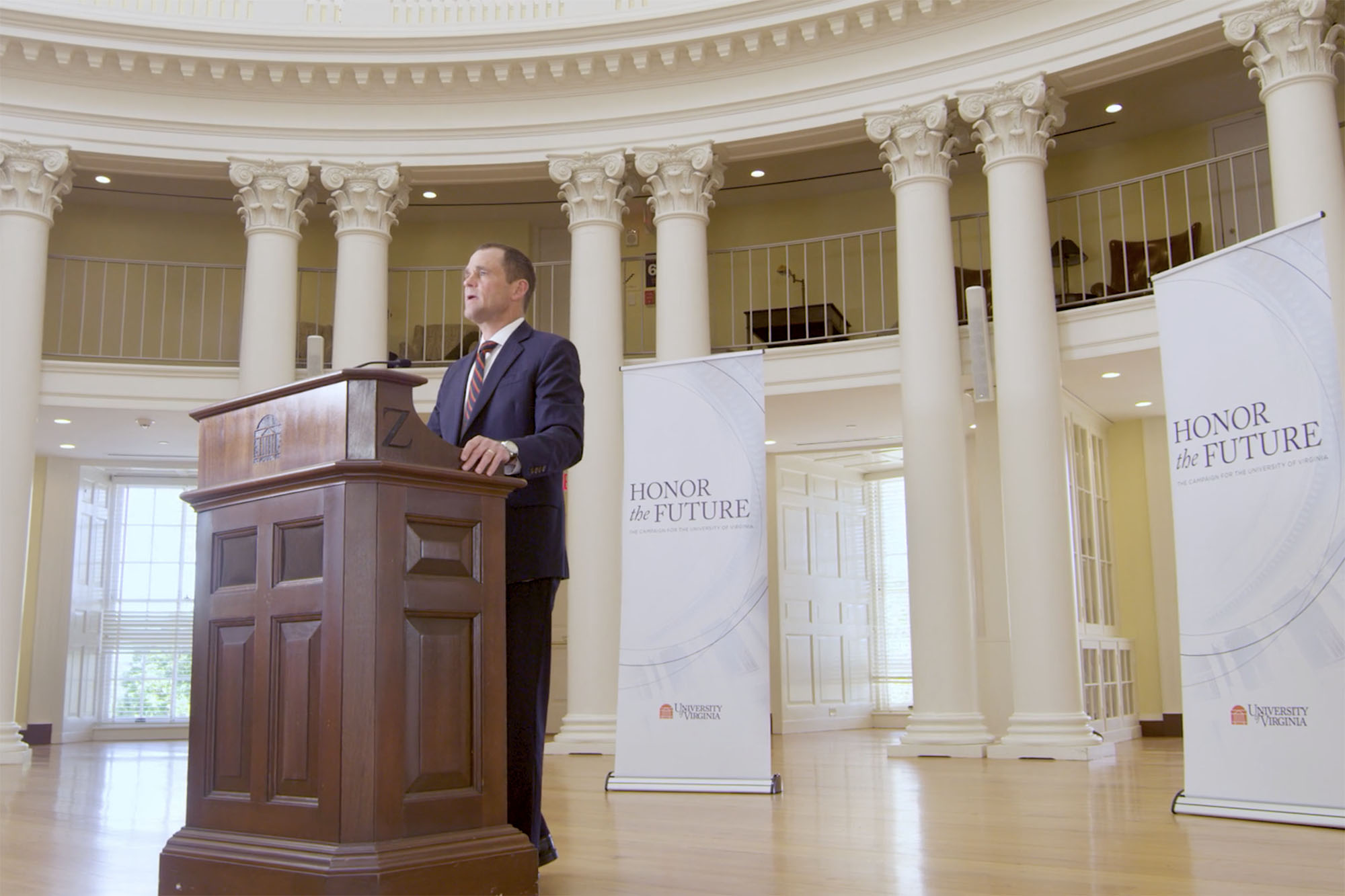 Jim Ryan Give Speech on Honor the Future