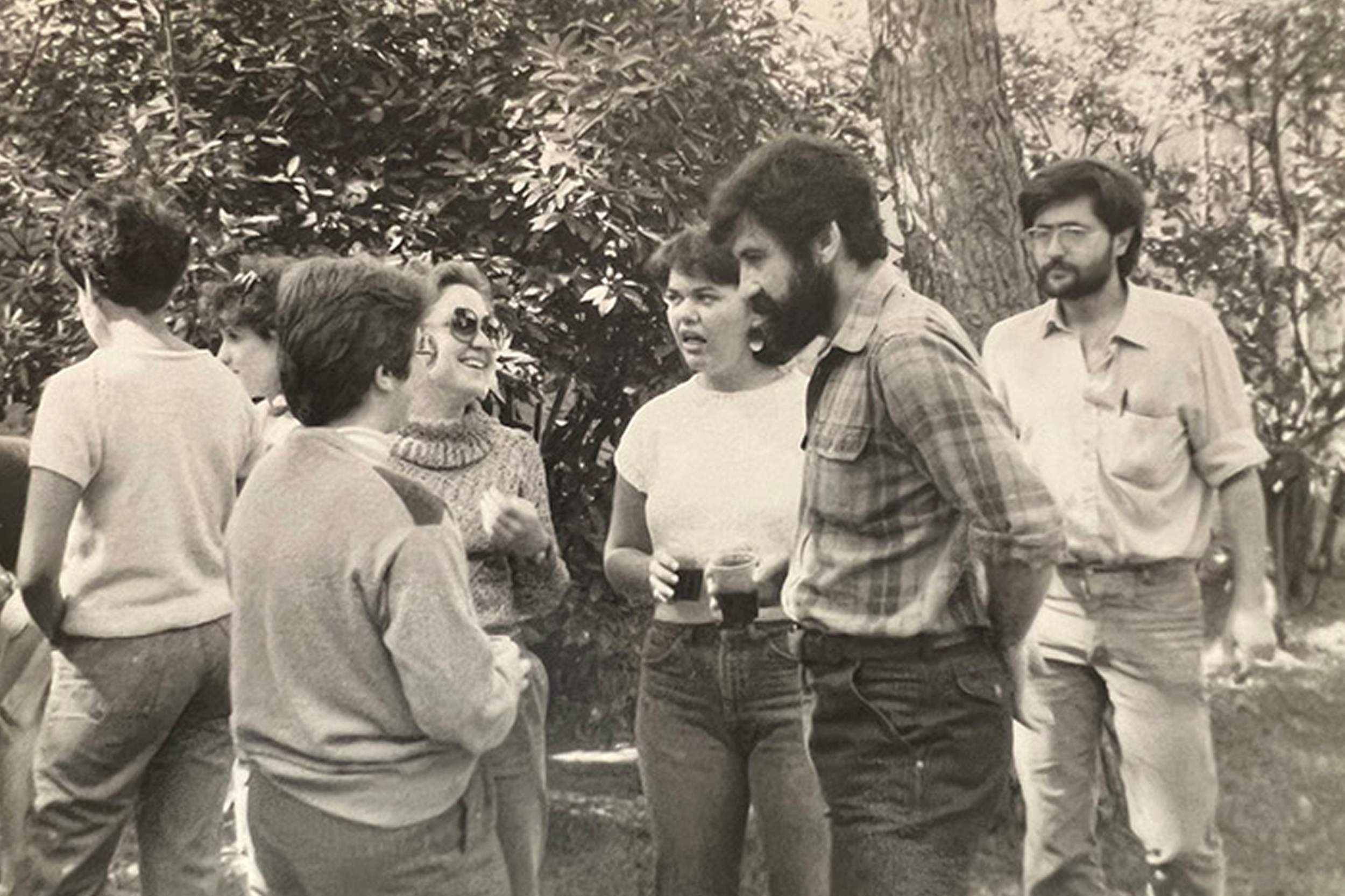 Professor Fernando Operé with Students in Valencia