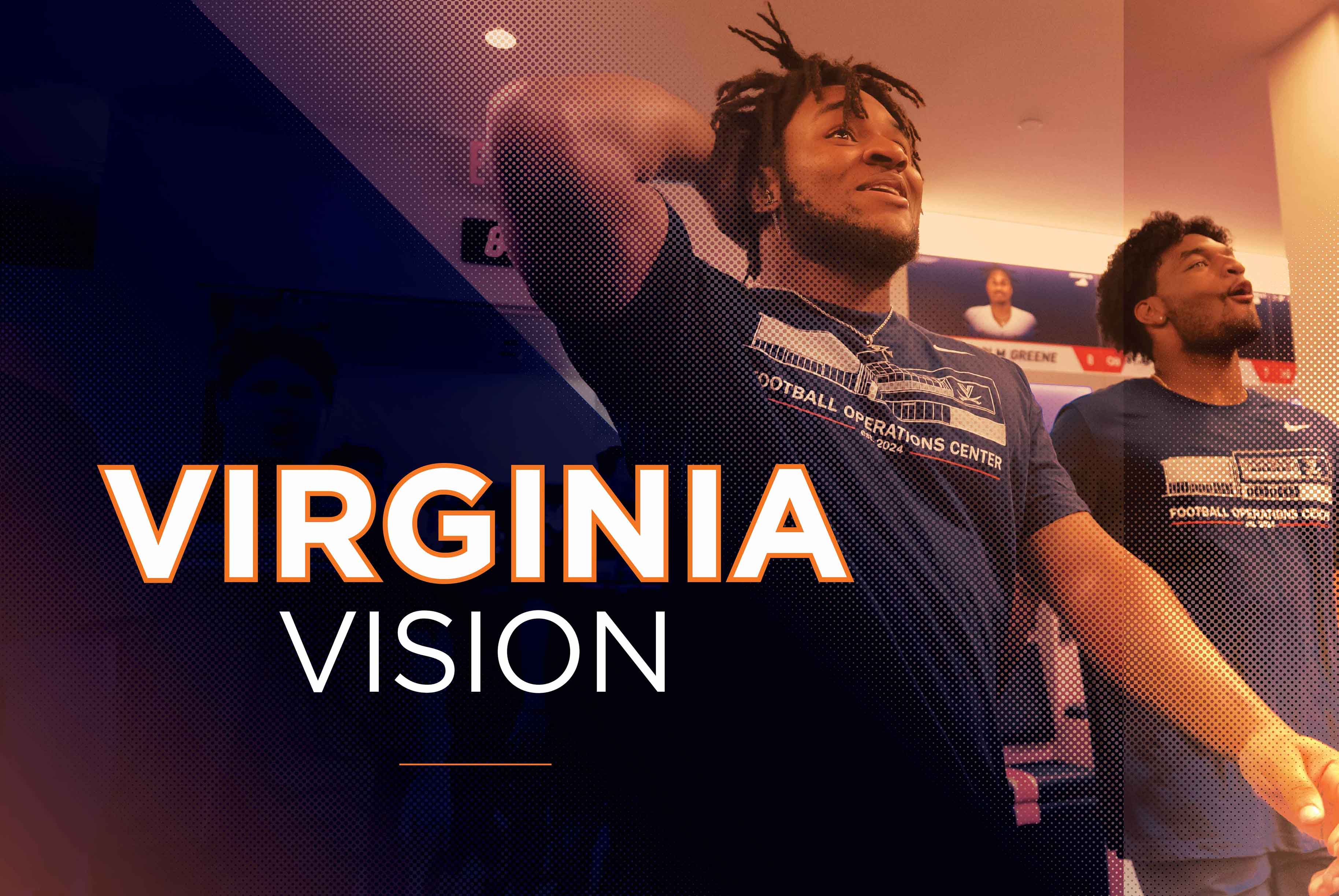 header of Virginia Vision with text