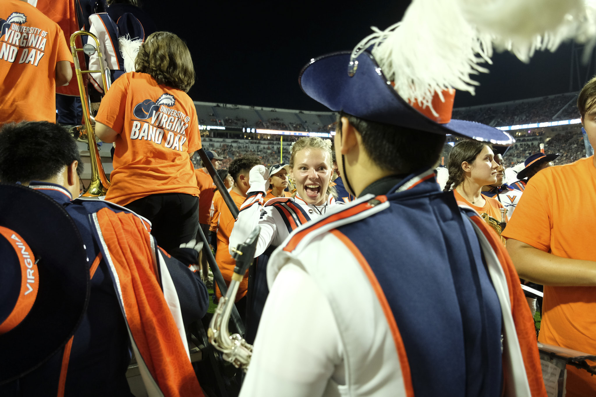 CMB Drum Major Fist Bumps