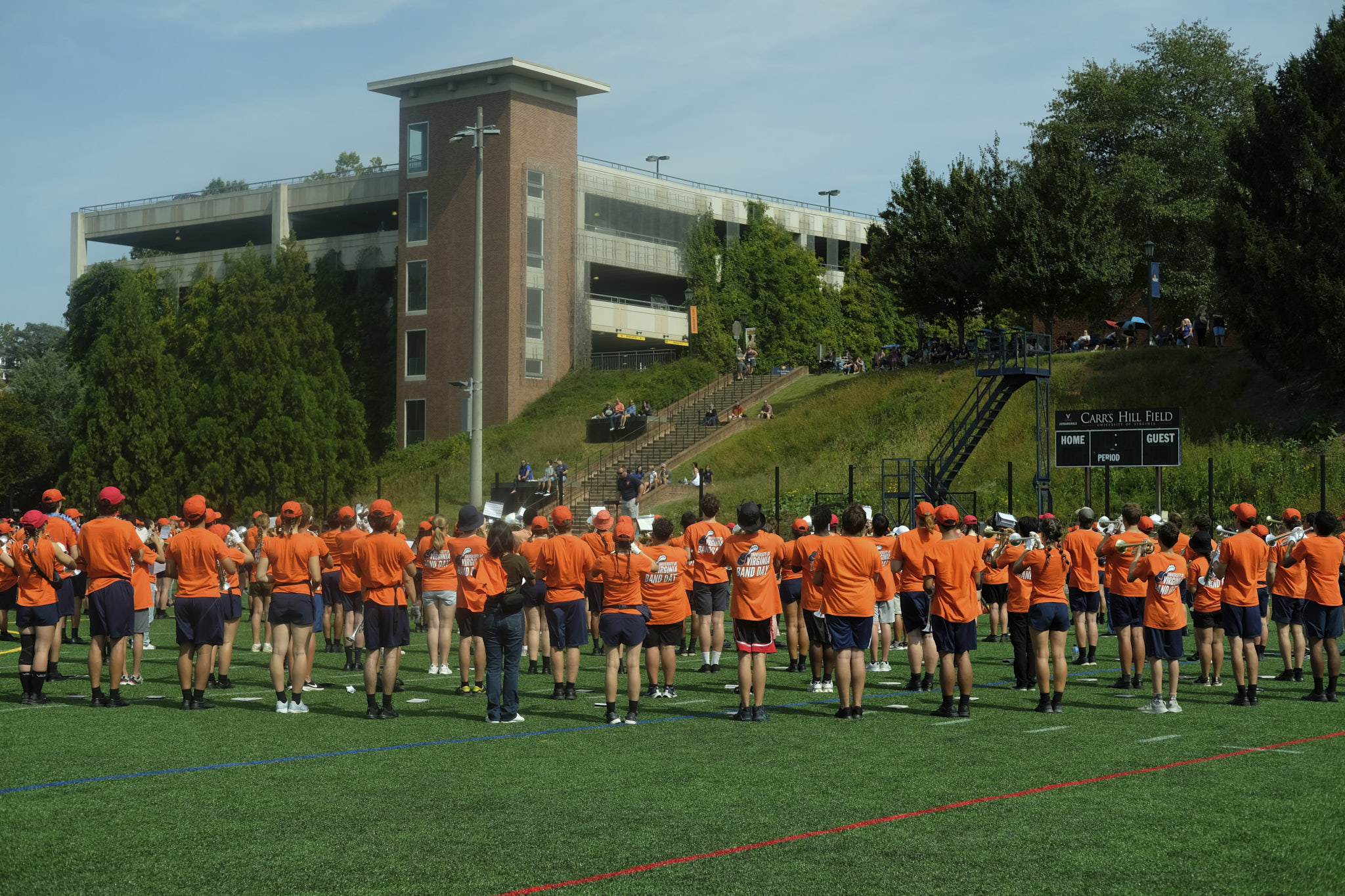 CMB Warms up on Carr's Hill Field