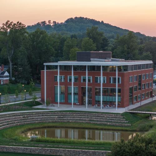 Sunset over School of Data Science