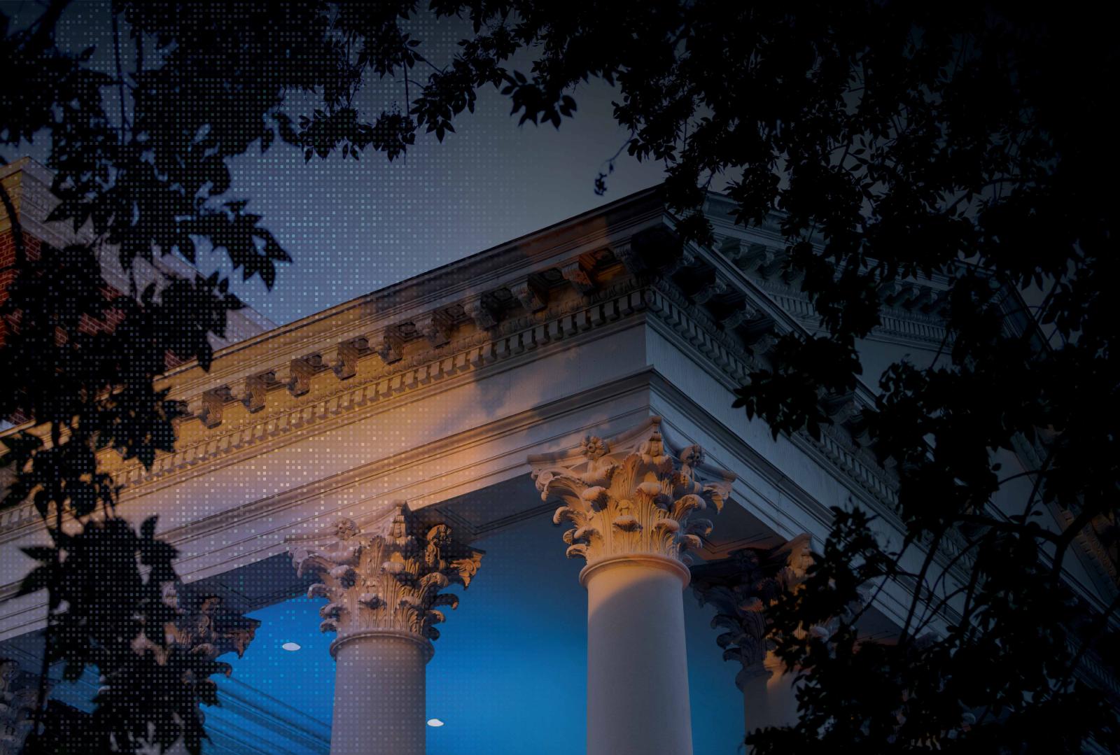 Rotunda Capitals with Digital Overlay