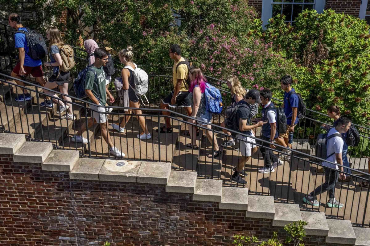 Students on the First Day of Classes